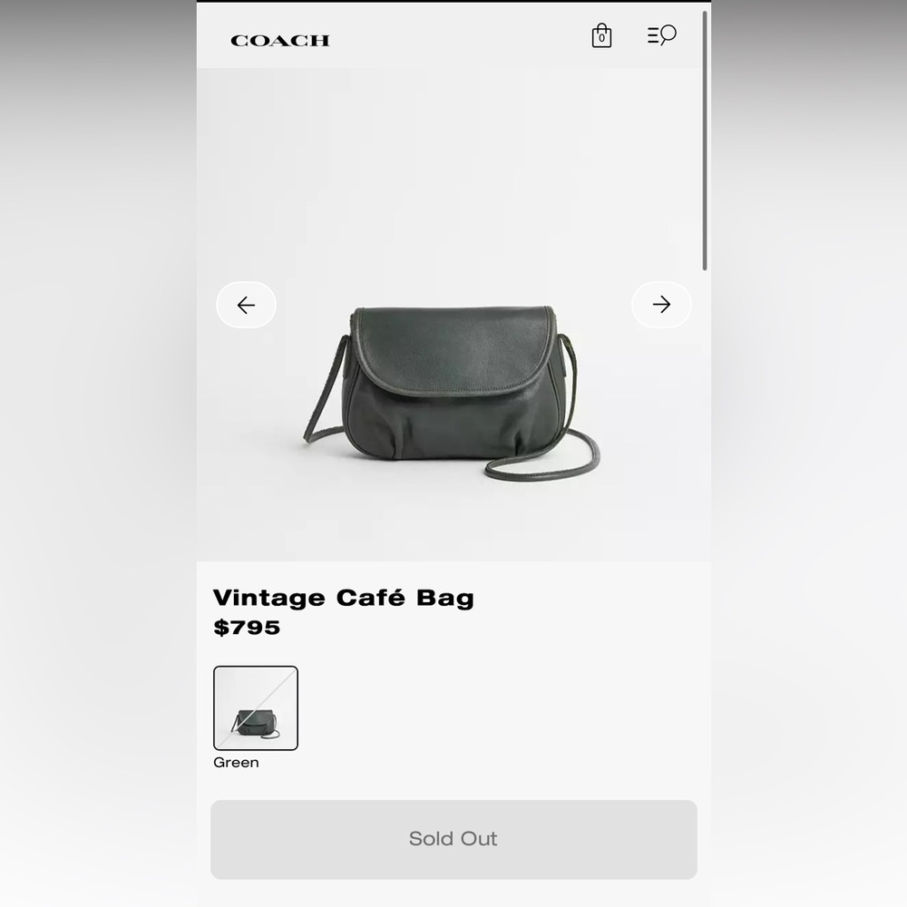 Vintage Coach Cafe Bag - Picture 14 of 14